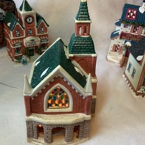 Christmas Valley Original Collectors Series - VNTG Church 1995